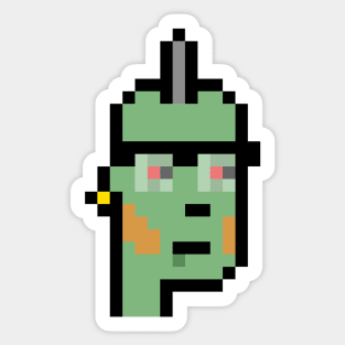 Nft Zombie CryptoPunk Sticker